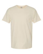 ComfortWash by Hanes GDH150 - Unisex Garment-Dyed Pocket T-Shirt — Parchment (flat)