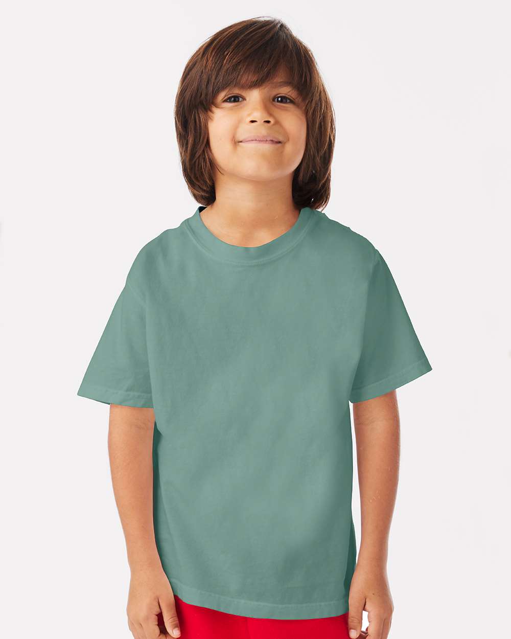 ComfortWash by Hanes GDH175 - Youth Garment-Dyed T-Shirt — Cypress Green