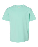 ComfortWash by Hanes GDH175 - Youth Garment-Dyed T-Shirt — Honeydew (flat)