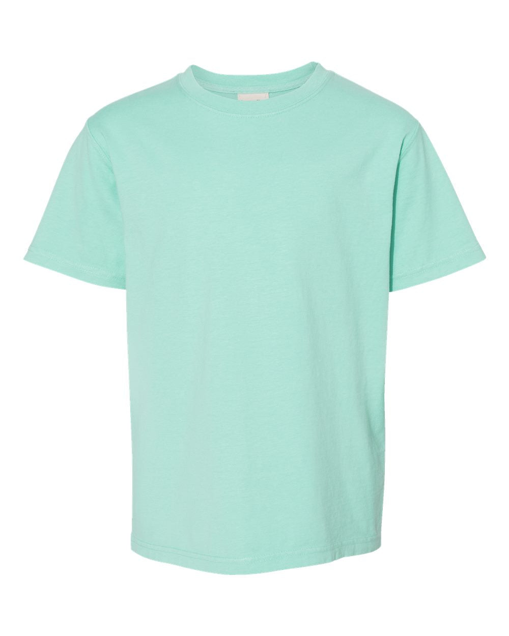ComfortWash by Hanes GDH175 - Youth Garment-Dyed T-Shirt — Honeydew (flat)