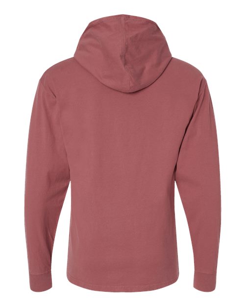 ComfortWash by Hanes GDH280 - Unisex Garment-Dyed Jersey Hooded Long Sleeve T-Shirt ComfortWash by Hanes