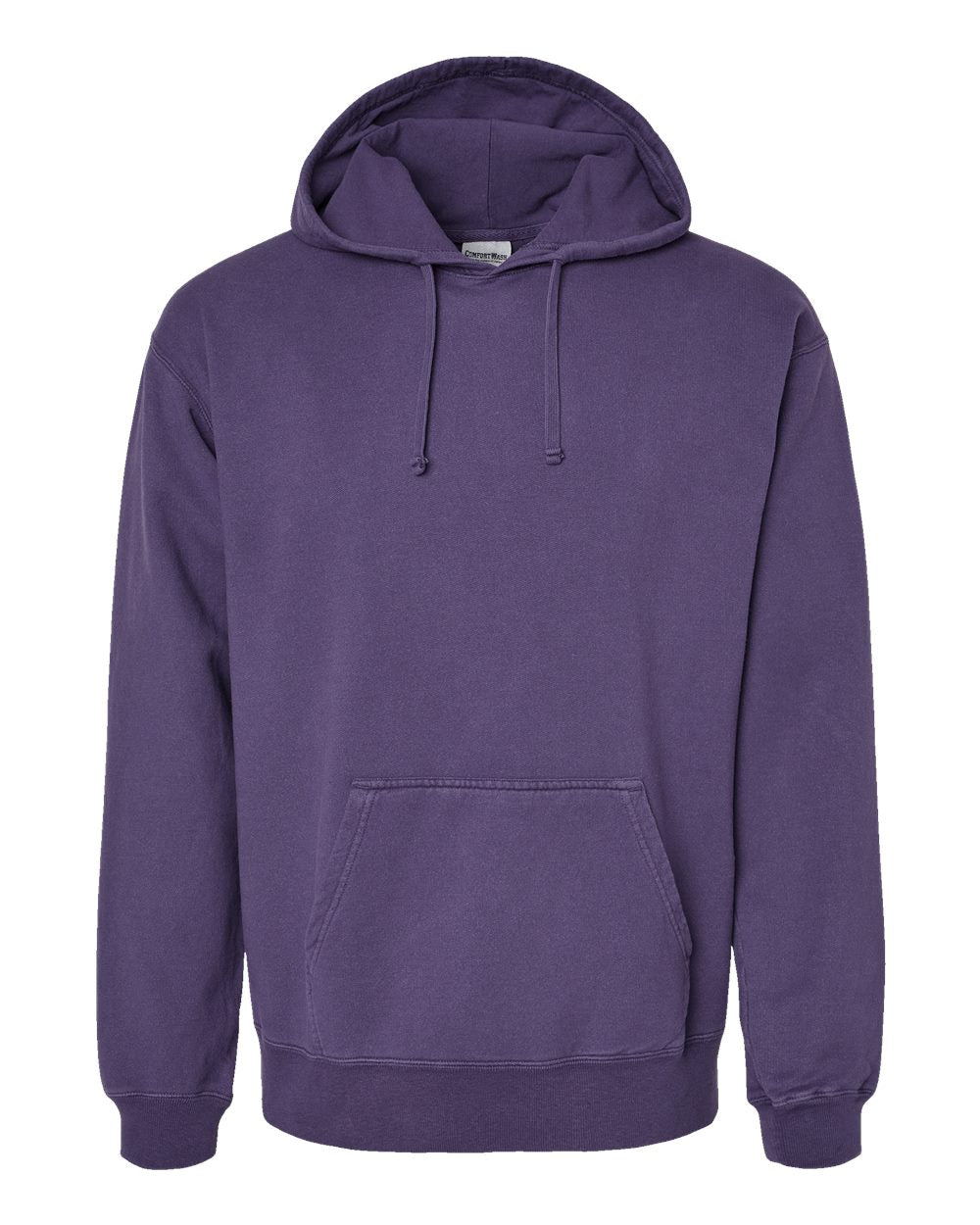ComfortWash by Hanes GDH450 - Unisex Garment-Dyed Hooded Sweatshirt — Grape Soda (flat)
