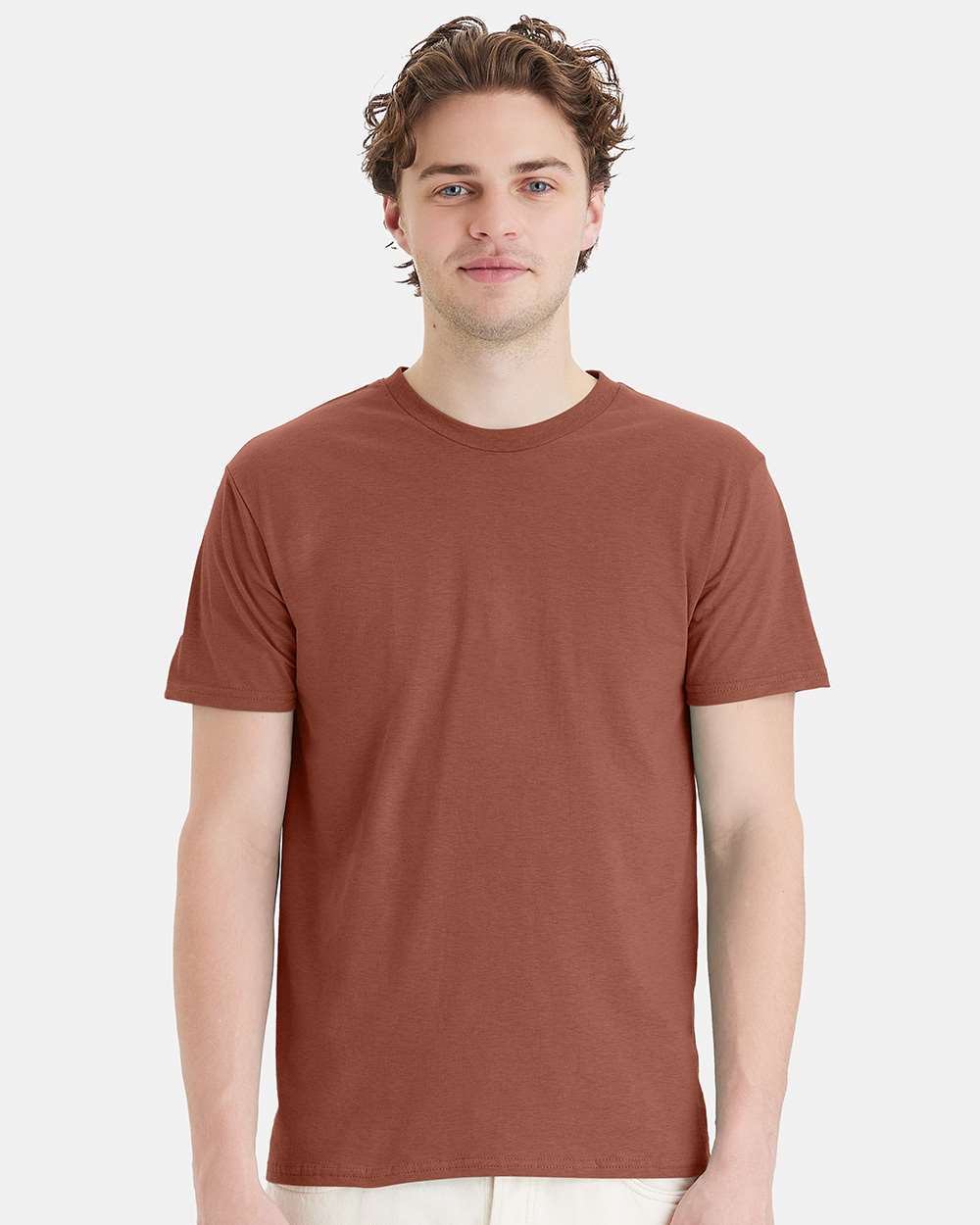 Hanes 4980 - Perfect-T T-Shirt — Canyon Rock Brown