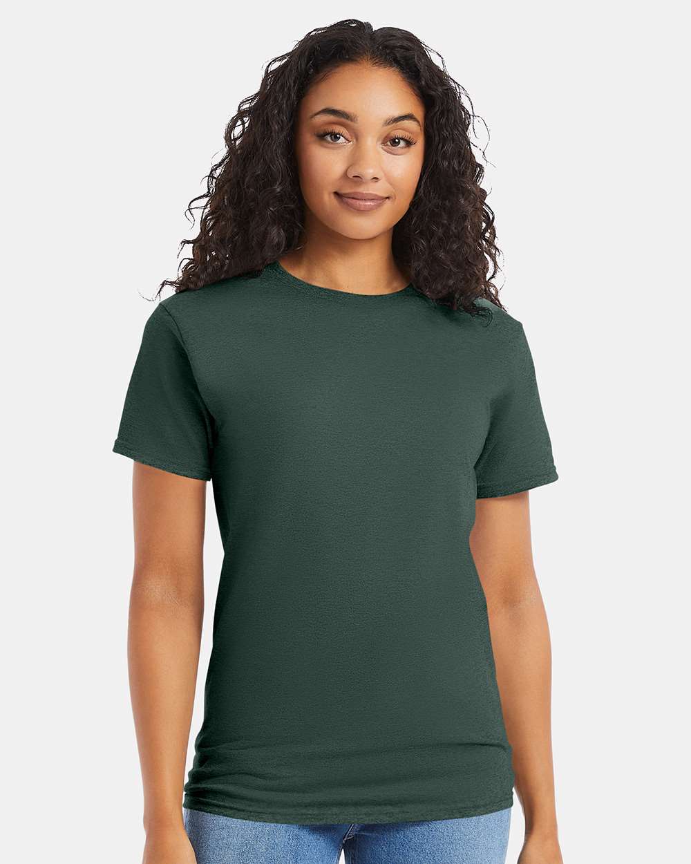 Hanes 5280 - Unisex Essential-T T-Shirt — Athletic Dark Green