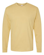 Hanes 5286 - Essential-T Long Sleeve T-Shirt — Athletic Gold (flat)