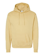 Hanes P170 - Unisex EcoSmart® Hooded Sweatshirt — Athletic Gold (flat)