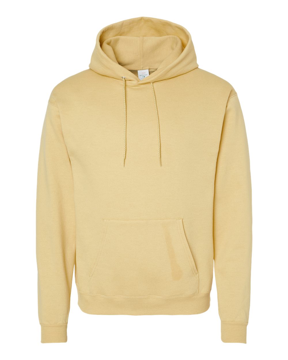 Hanes P170 - Unisex EcoSmart® Hooded Sweatshirt — Athletic Gold (flat)