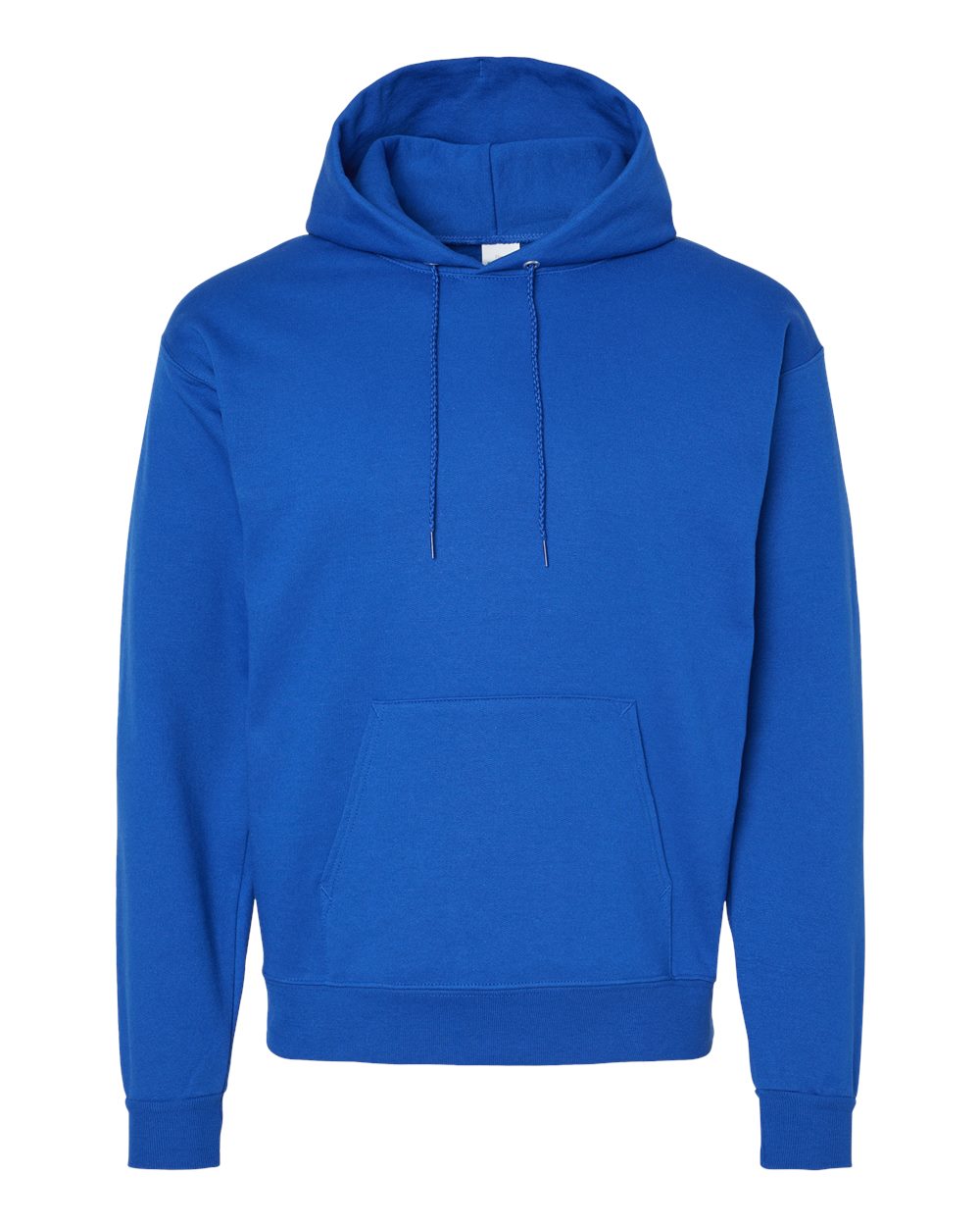 Hanes P170 - Unisex EcoSmart® Hooded Sweatshirt — Athletic Royal (flat)