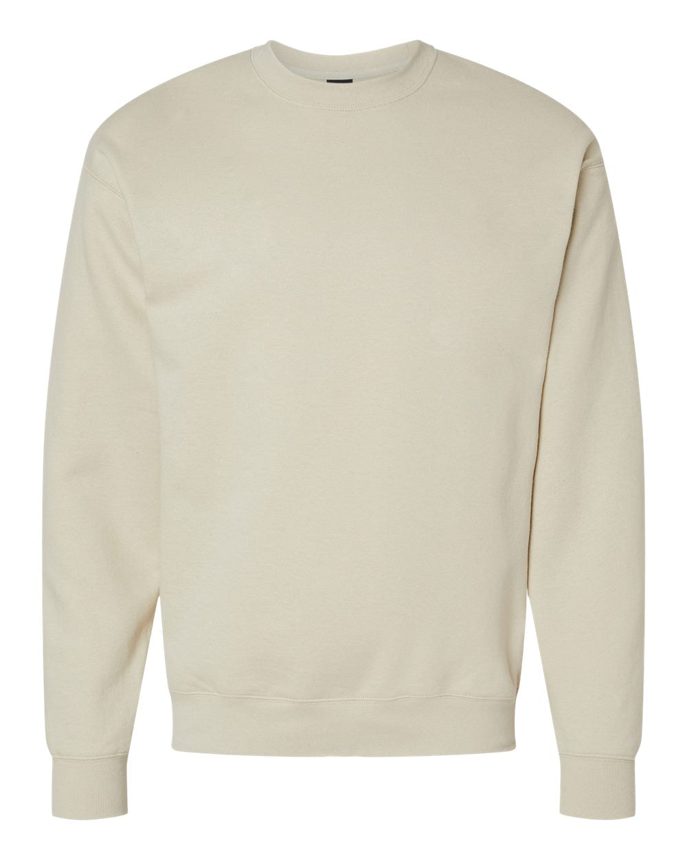 Hanes RS160 - Unisex Perfect Sweats Crewneck Sweatshirt — Sand (flat)