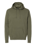 Hanes RS170 - Unisex Perfect Sweats Hooded Sweatshirt — Fatigue Green (flat)