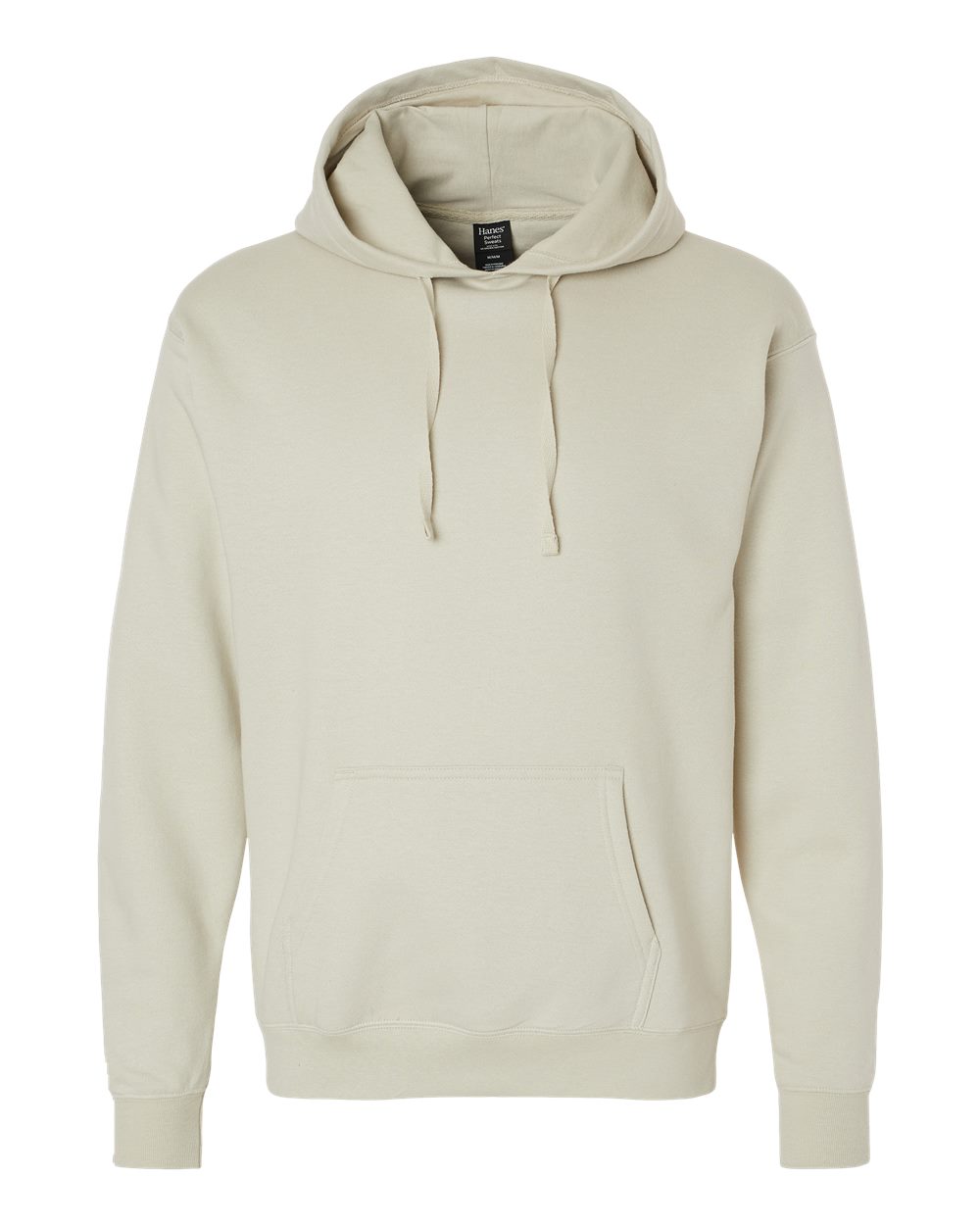 Hanes RS170 - Unisex Perfect Sweats Hooded Sweatshirt — Sand (flat)