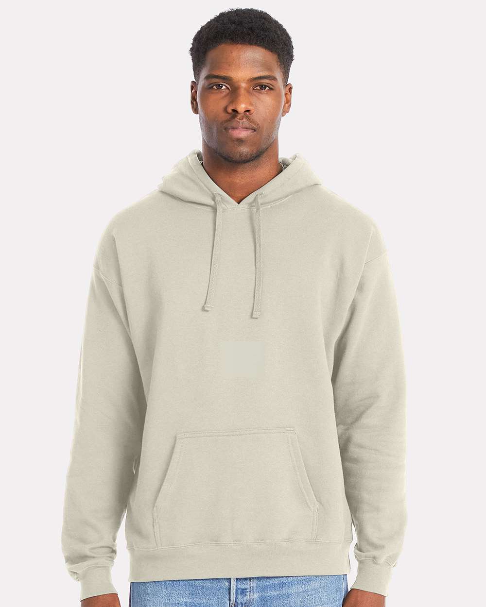 Hanes RS170 - Unisex Perfect Sweats Hooded Sweatshirt — Sand