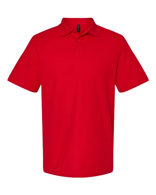 Gildan 64800 - Unisex Softstyle Pique Polo - Cherry Red