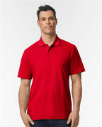 Gildan 64800 - Unisex Softstyle Pique Polo - Cherry Red