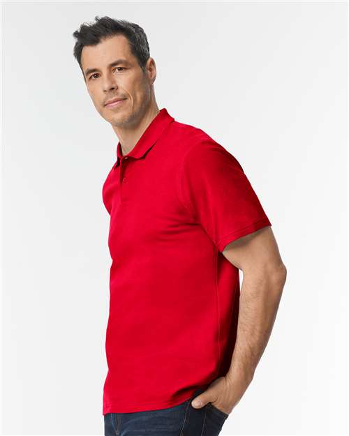 Gildan 64800 - Unisex Softstyle Pique Polo - Cherry Red