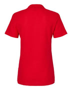 Gildan 64800L - Women's Softstyle Pique Polo - Cherry Red