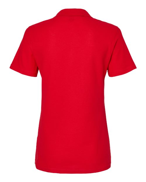 Gildan 64800L - Women's Softstyle Pique Polo - Cherry Red