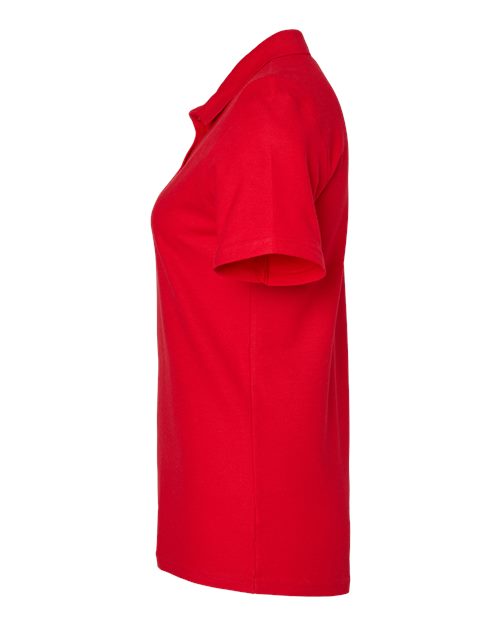 Gildan 64800L - Women's Softstyle Pique Polo - Cherry Red