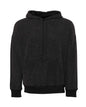 BELLA + CANVAS 3329 — Unisex FWD Fashion Sueded Fleece Hoodie Sweatshirt — Black Heather