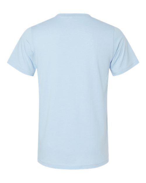 BELLA + CANVAS 3001CVC - CVC Jersey Tee - Heather Baby Blue