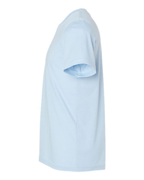 BELLA + CANVAS 3001CVC - CVC Jersey Tee - Heather Baby Blue