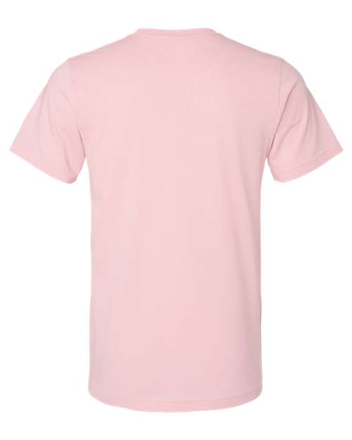 BELLA + CANVAS 3001CVC - CVC Jersey Tee - Heather Pink