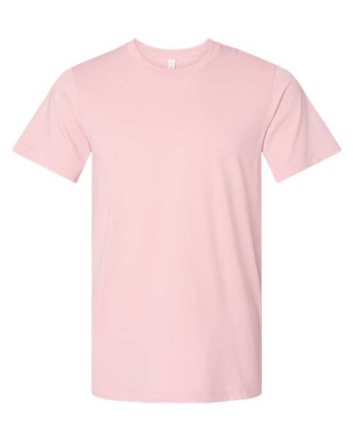 BELLA + CANVAS 3001CVC - CVC Jersey Tee - Heather Pink