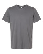 BELLA + CANVAS 3001CVC - CVC Jersey Tee - Solid Asphalt Blend
