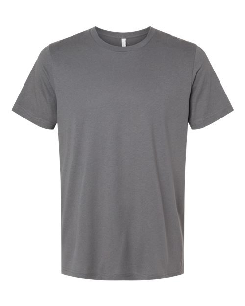 BELLA + CANVAS 3001CVC - CVC Jersey Tee - Solid Asphalt Blend