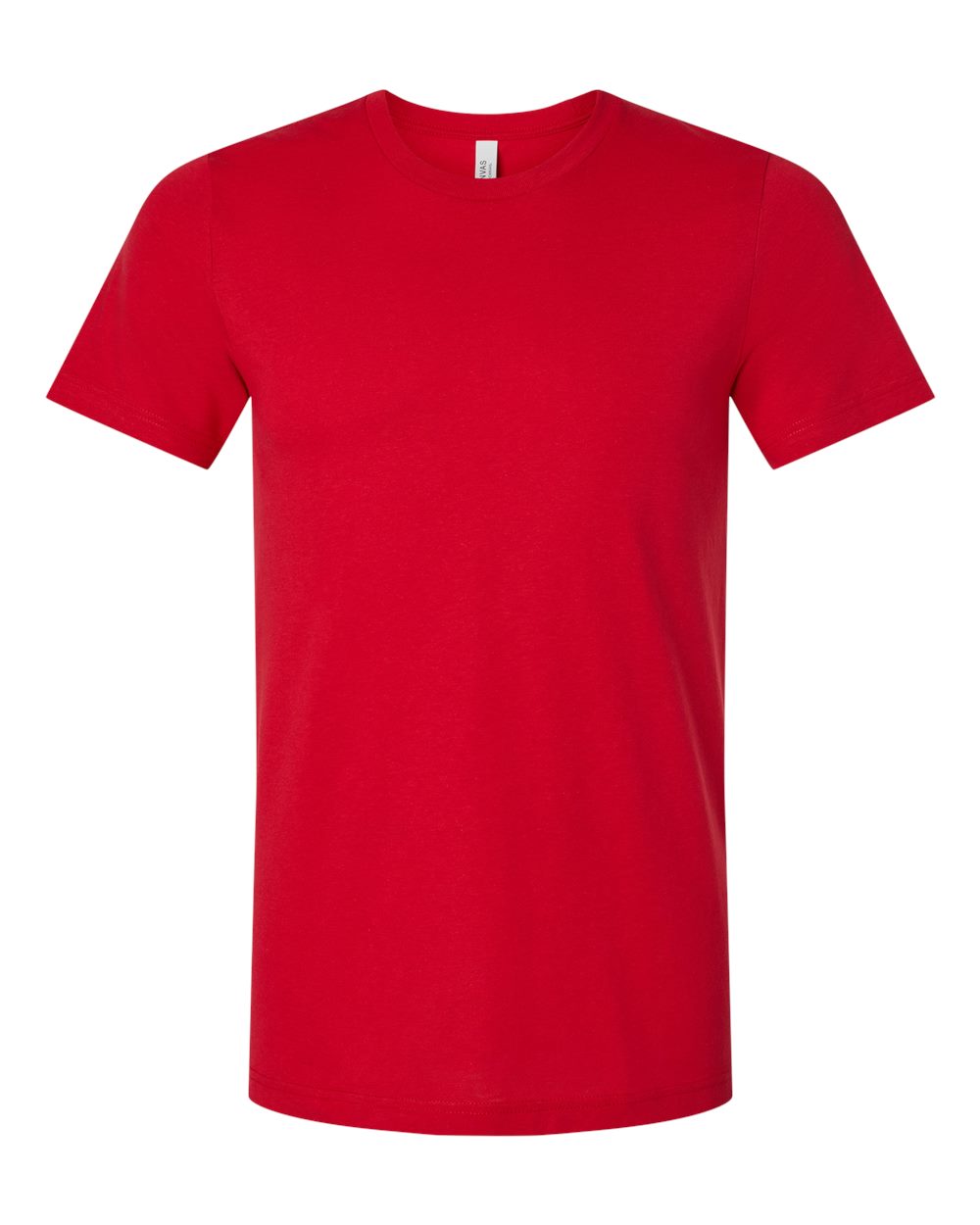 BELLA + CANVAS 3001CVC - CVC Jersey Tee - Solid Red Blend