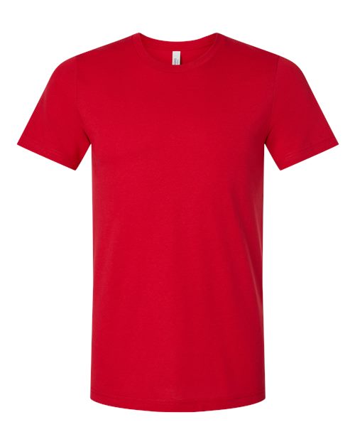 BELLA + CANVAS 3001CVC - CVC Jersey Tee - Solid Red Blend