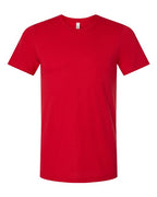 BELLA + CANVAS 3001CVC - CVC Jersey Tee - Solid Red Blend