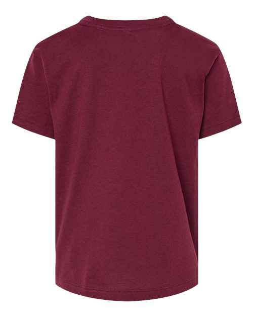 BELLA + CANVAS 3001T - Toddler Jersey Tee - Maroon