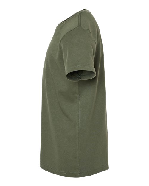 BELLA + CANVAS 3001Y - Youth Jersey Tee - Military Green