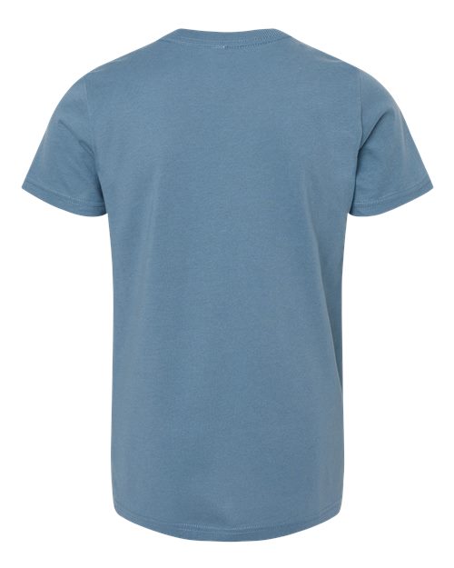 BELLA + CANVAS 3001Y - Youth Jersey Tee - Steel Blue