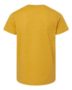 BELLA + CANVAS 3001YCVC - Youth CVC Jersey Tee - Heather Mustard