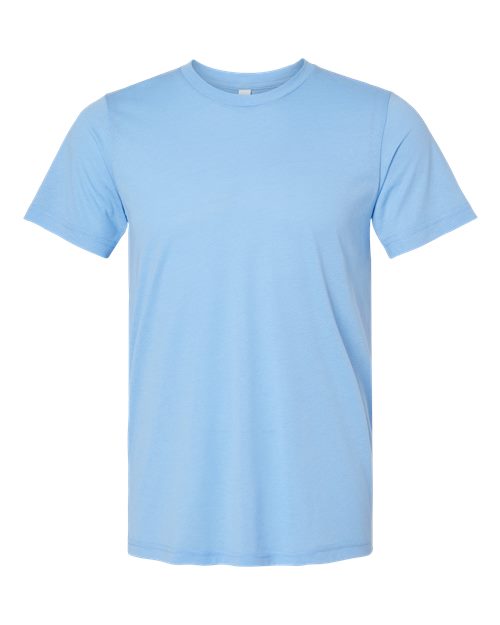 BELLA + CANVAS 3413 - Triblend Tee - Solid Carolina Blue Triblend