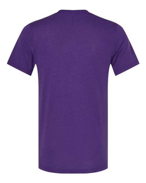 BELLA + CANVAS 3413 - Triblend Tee - Solid Team Purple Triblend