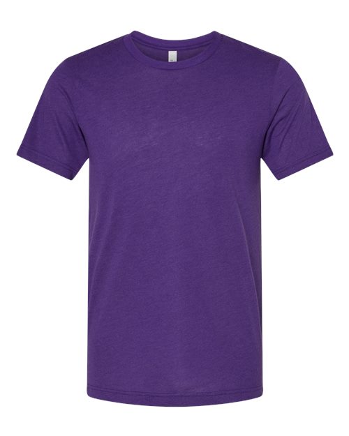 BELLA + CANVAS 3413 - Triblend Tee - Solid Team Purple Triblend