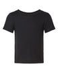 BELLA + CANVAS 3413B - Infant Triblend Tee - Solid Black Triblend