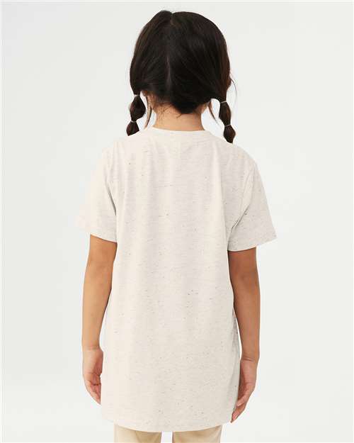 BELLA + CANVAS 3413Y - Youth Triblend Tee - Oatmeal Triblend