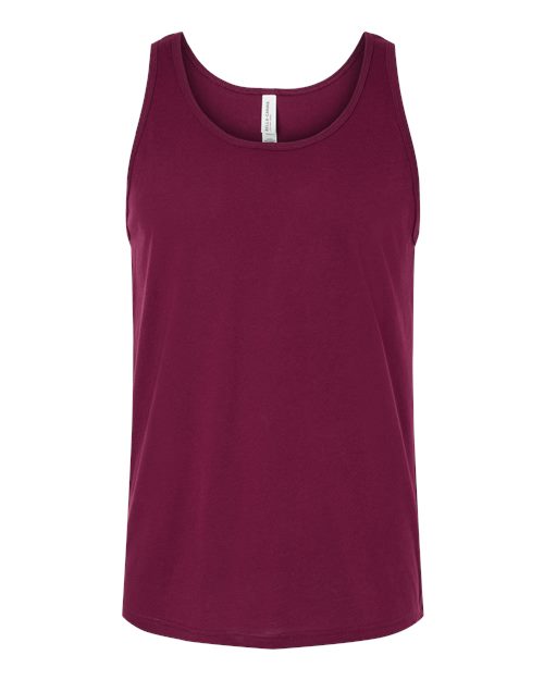 BELLA + CANVAS 3480 - Jersey Tank - Maroon