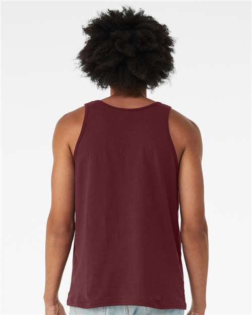 BELLA + CANVAS 3480 - Jersey Tank - Maroon