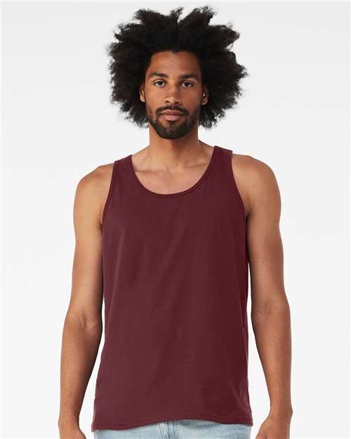 BELLA + CANVAS 3480 - Jersey Tank - Maroon