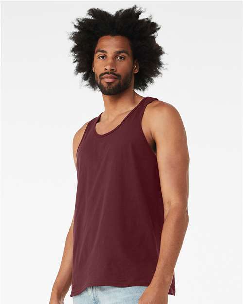 BELLA + CANVAS 3480 - Jersey Tank - Maroon