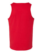 BELLA + CANVAS 3480Y — Youth Jersey Tank — Red (flat)