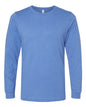BELLA + CANVAS 3501CVC - Heather CVC Long Sleeve Tee - Heather Columbia Blue