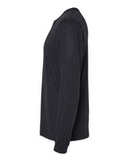 BELLA + CANVAS 3513 - Unisex Triblend Long Sleeve Tee - Black Heather Triblend