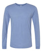 BELLA + CANVAS 3513 - Unisex Triblend Long Sleeve Tee - Blue Triblend