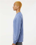 BELLA + CANVAS 3513 - Unisex Triblend Long Sleeve Tee - Blue Triblend